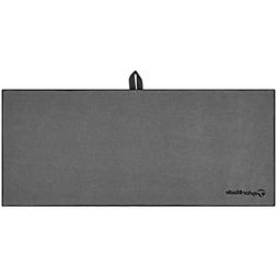 2017 TaylorMade MicroFiber Players Towel Gray 17" x 40" NEW