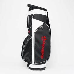 TaylorMade 5.0 Cart Bag Black/White/Red