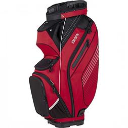 PING Golf Men's Pioneer Cart Bag, Red/Black/Grey