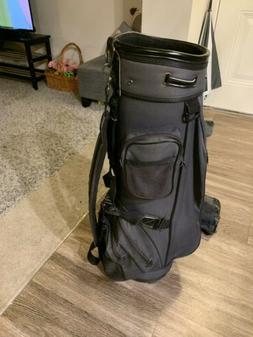 Knight Golf Bag,  Blue 6 Way Cart Bag,  Good Used Condition