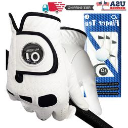 Golf Gloves Right Hand Left Hand Medium Large Pair Ball Mark