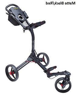 Boy Golf Tri Swivel Ii Cart Matte Black/red