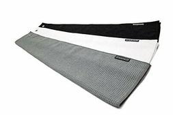 Clothlete Greenside Microfiber Golf Towel 16" x 24" - 3 Pack