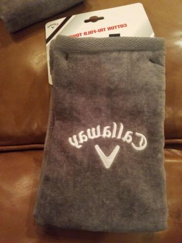 Callaway Corporate Trifold Towel  Golf NEW