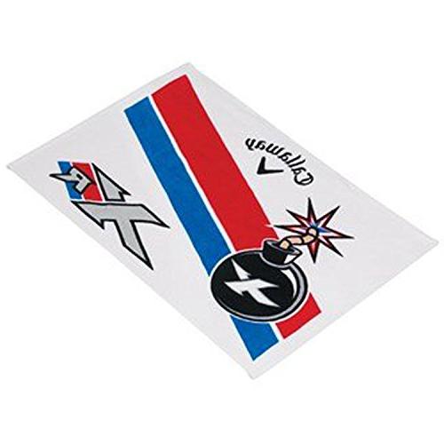 Callaway XR Cart Towel-White-16 x 24