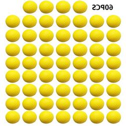 Practice Golf Balls,Smartlife15 Foam Sponge Soft Elastic Gol