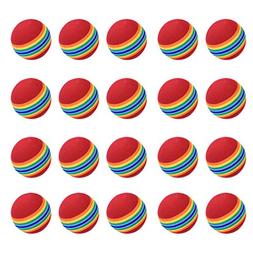 Lowpricenice 20pcs Sponge Golf Ball Golf Training Soft Balls
