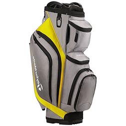 TaylorMade Supreme Cart Golf Bag Gray/Yellow