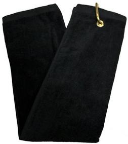 Tri-Fold Towel - Black