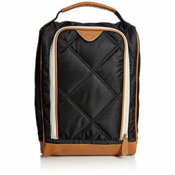 Callaway Women's Up Town Shoe Bag, Black/Brown