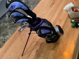 Callaway XJ Hot 7 Piece Junior Youth Golf Club Set With Bag